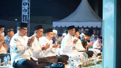 Salawat Bergema dari Taman Stadion Teladan, Rico Waas Ajak Warga Bangun Medan Bersama